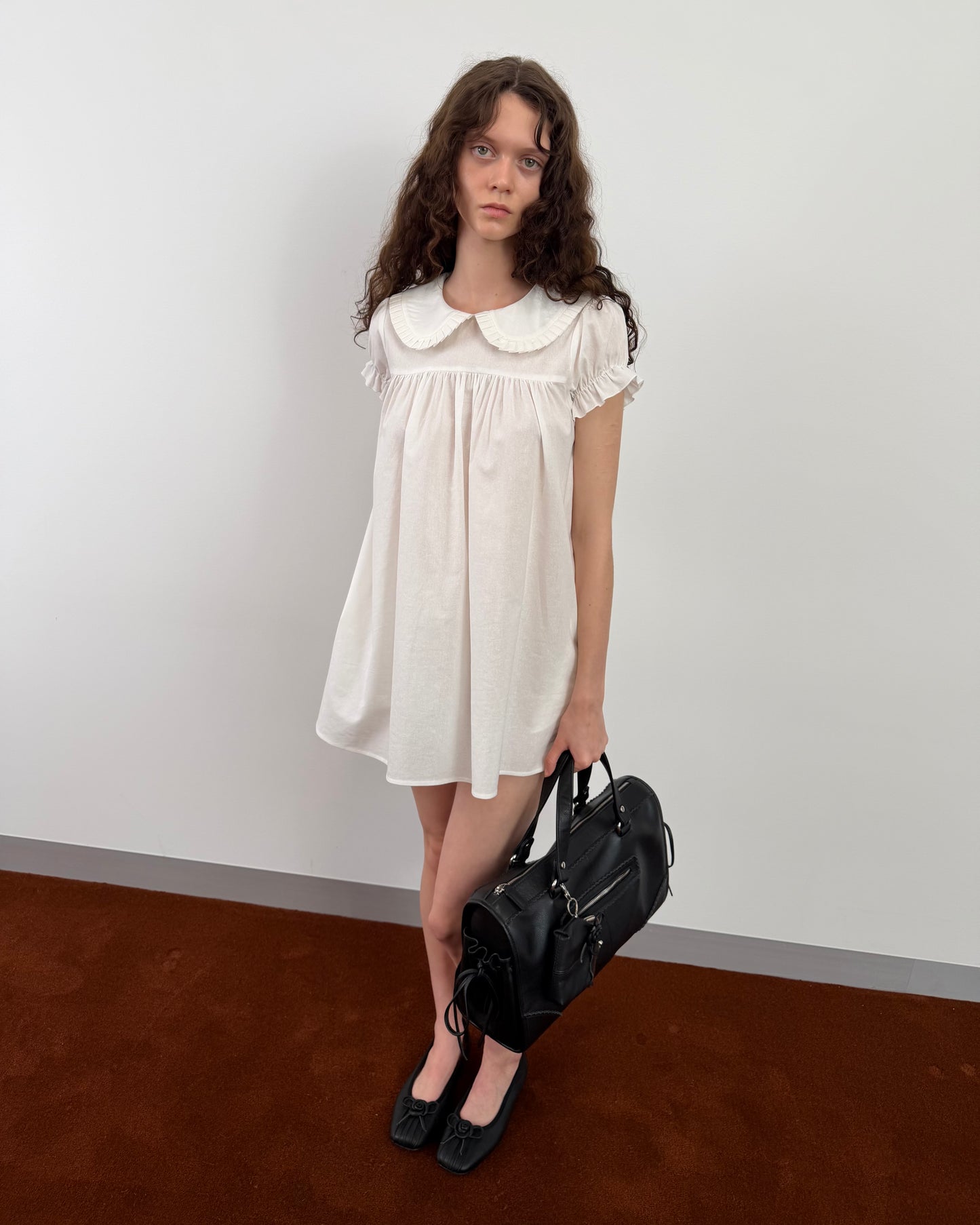 Babydoll Dress - White