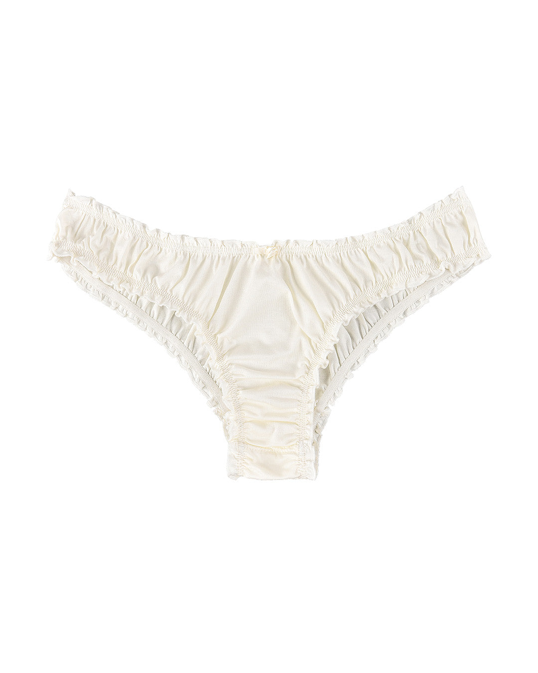 Soft Gather Brief - White