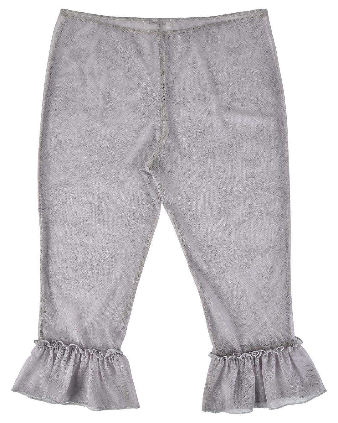 Ruffle Capri Pants - Wisteria