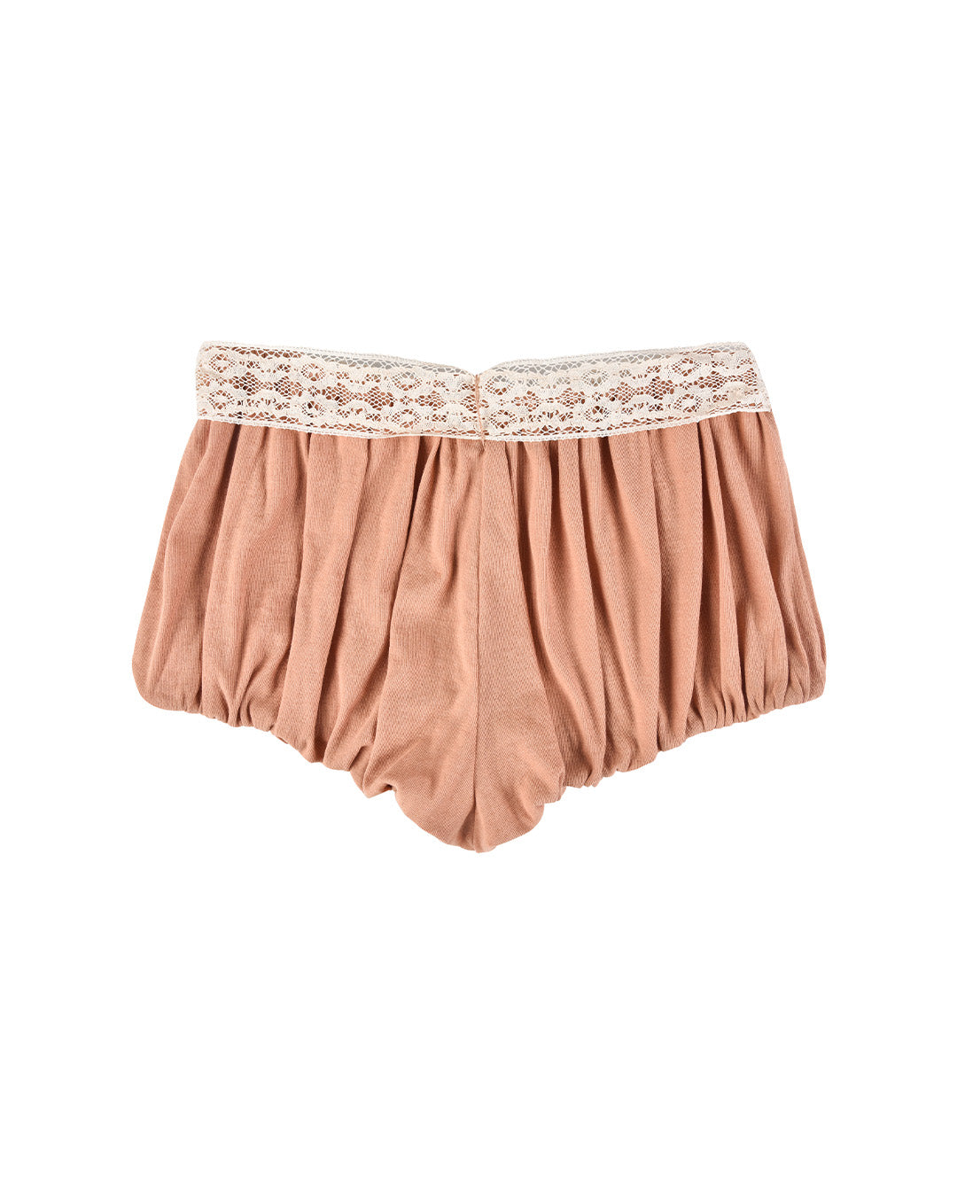 Lace Bow Shorts - Rose Veil