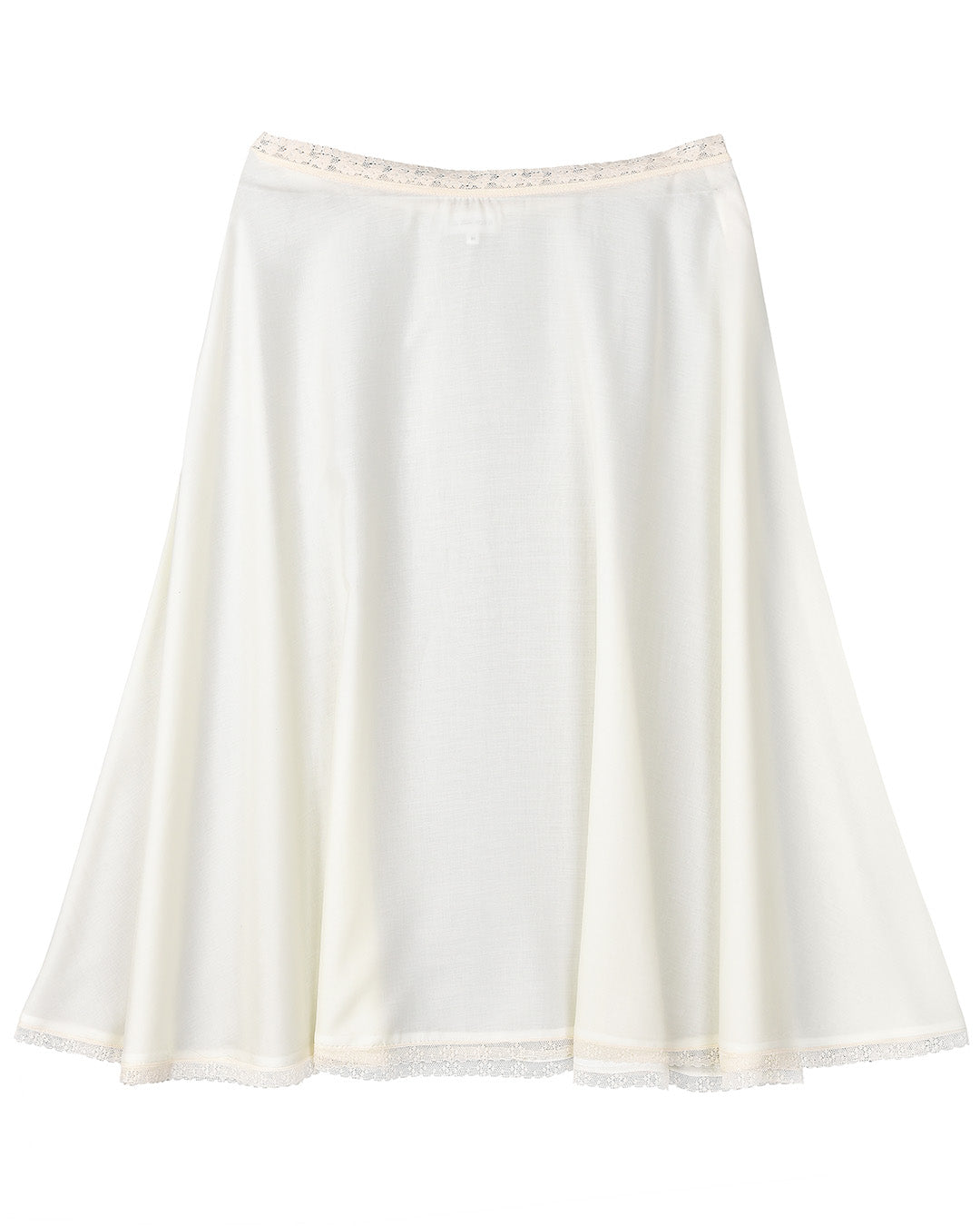 Sheer Slip Skirt - Vintage White
