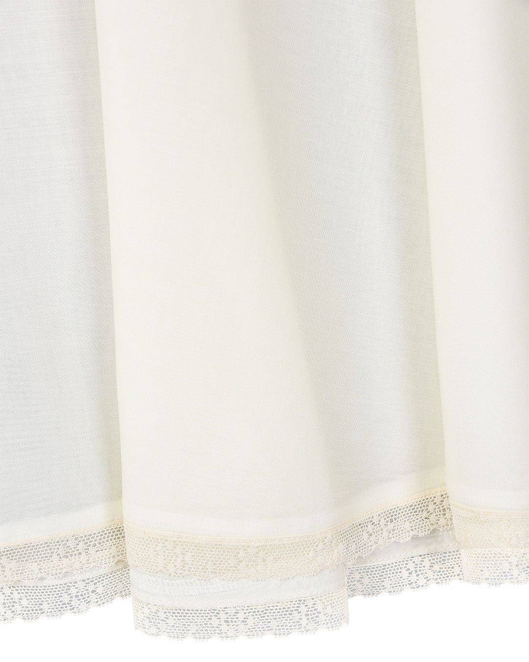 Sheer Slip Skirt - Vintage White