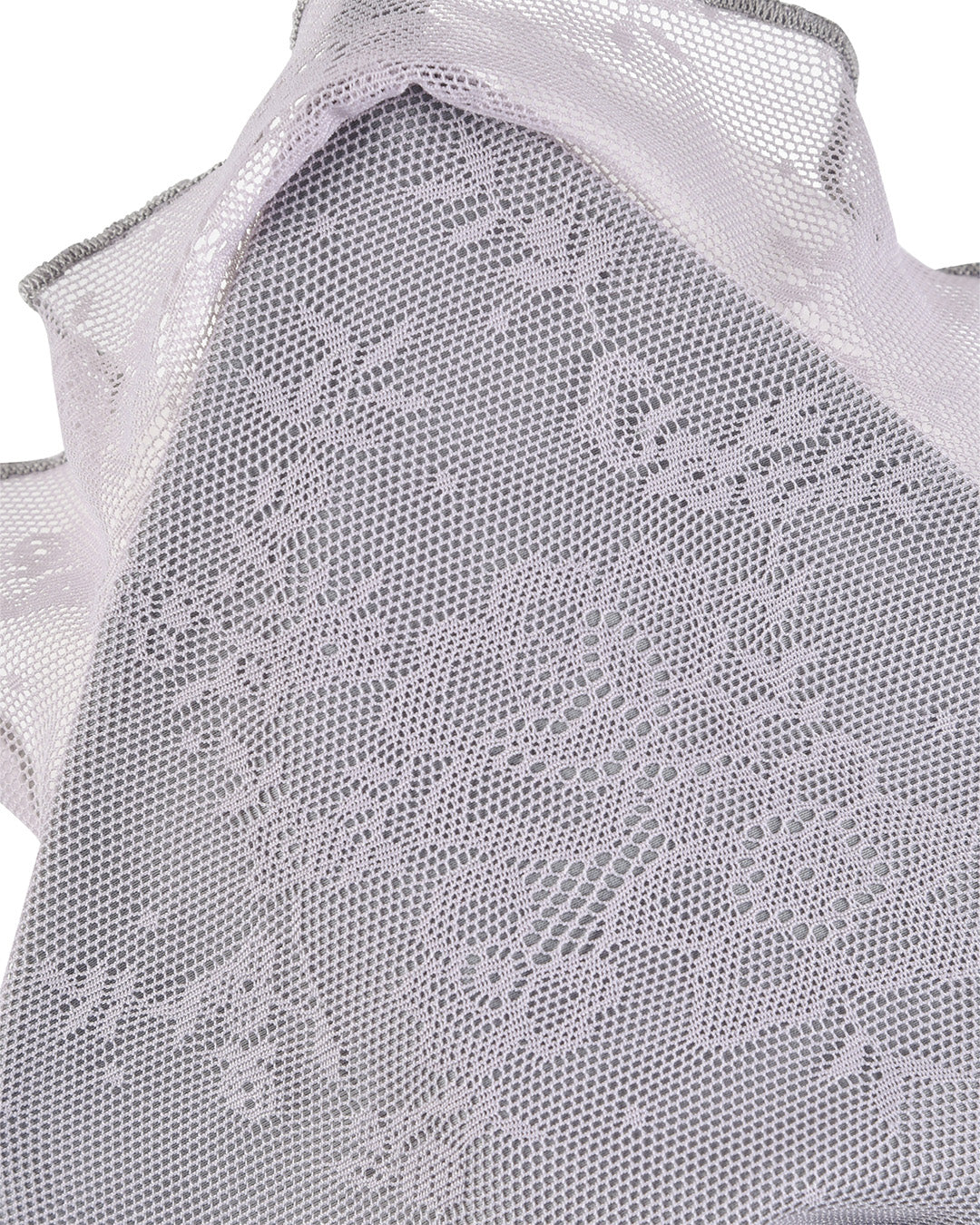 Lace Frill Swim Top - Wisteria