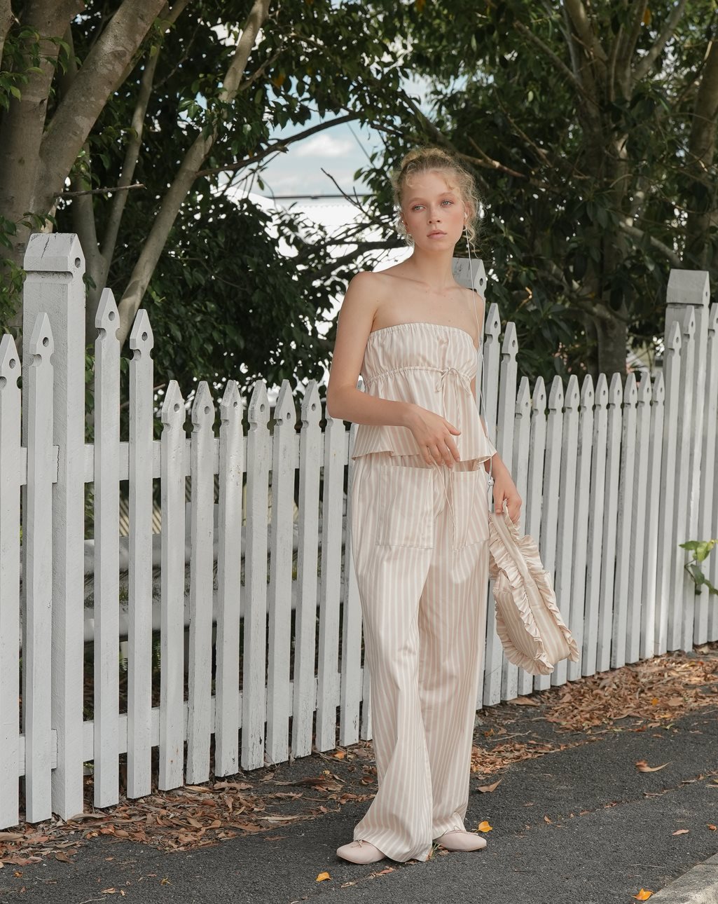 Dream Lounge Pants - Blush Stripe