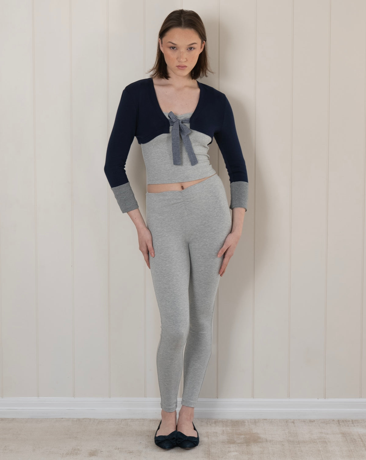 Gather Legging - Grey