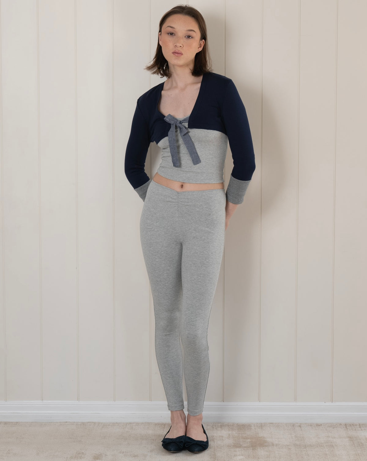 Gather Legging - Grey