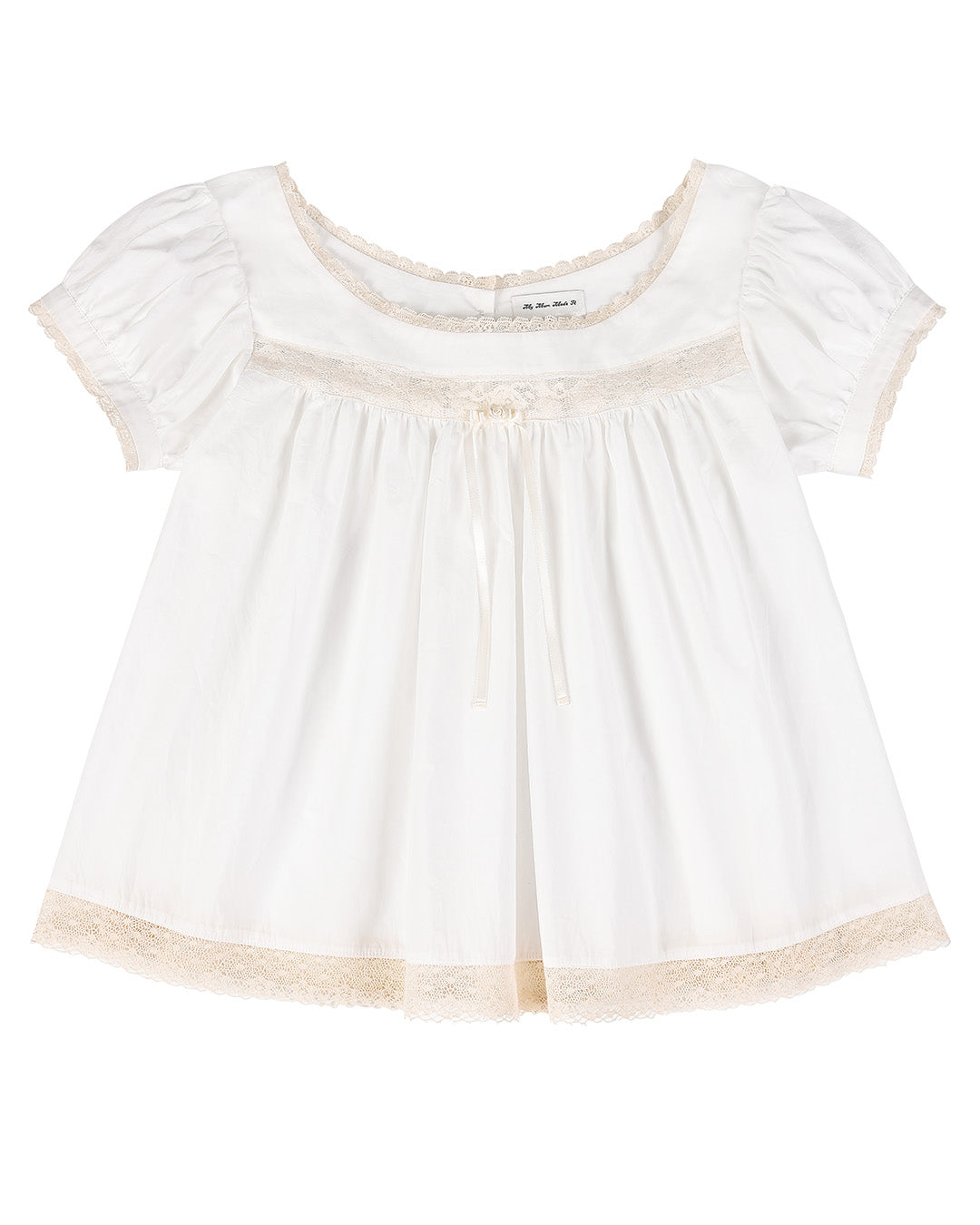 Lucienne Cotton Blouse - White