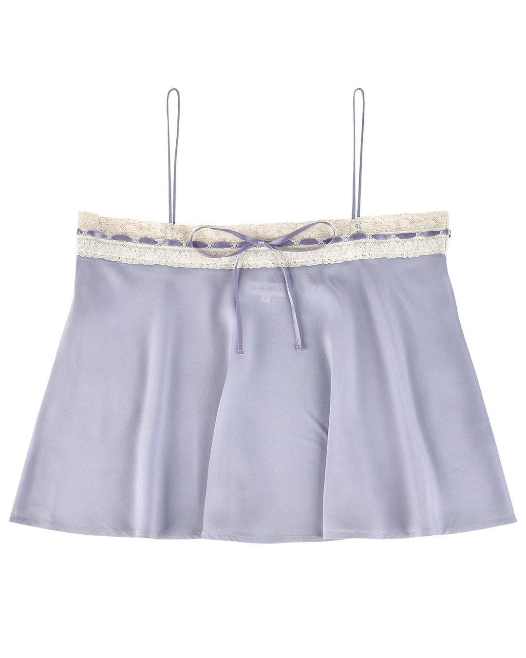 Lace Ribbon Cami - Wisteria