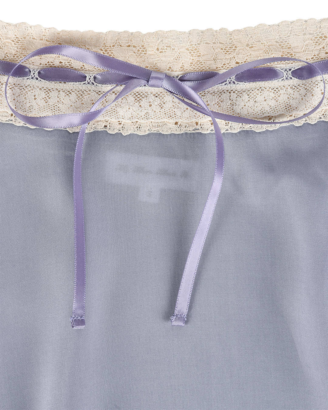 Lace Ribbon Cami - Wisteria