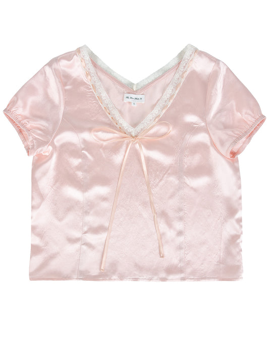 Lace Sola Top - Electra Blush