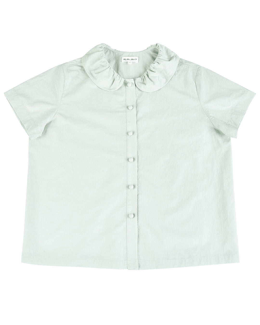 Esme Button Shirt - Mint