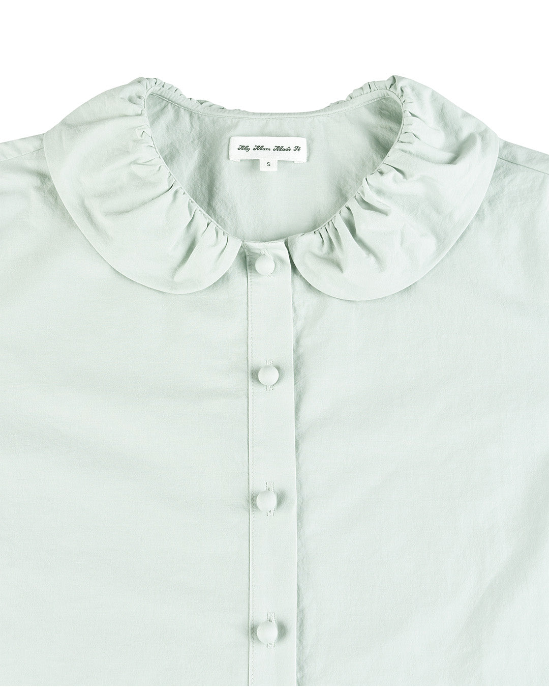 Esme Button Shirt - Mint