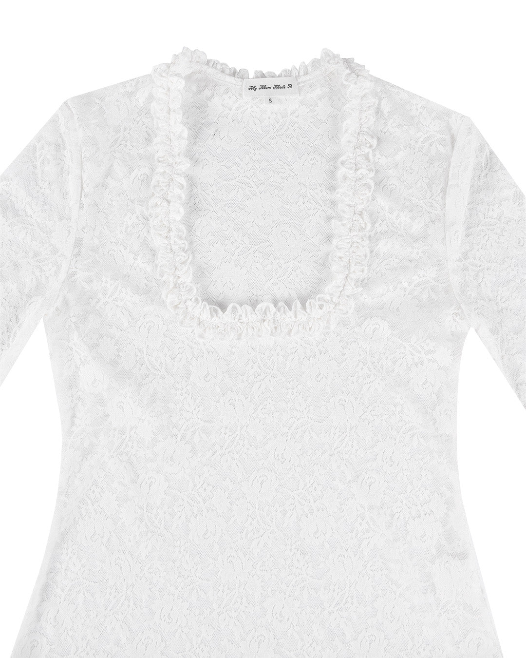 Lace Poem Top - White